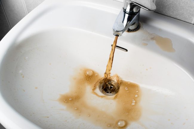 rusty water problems at home?